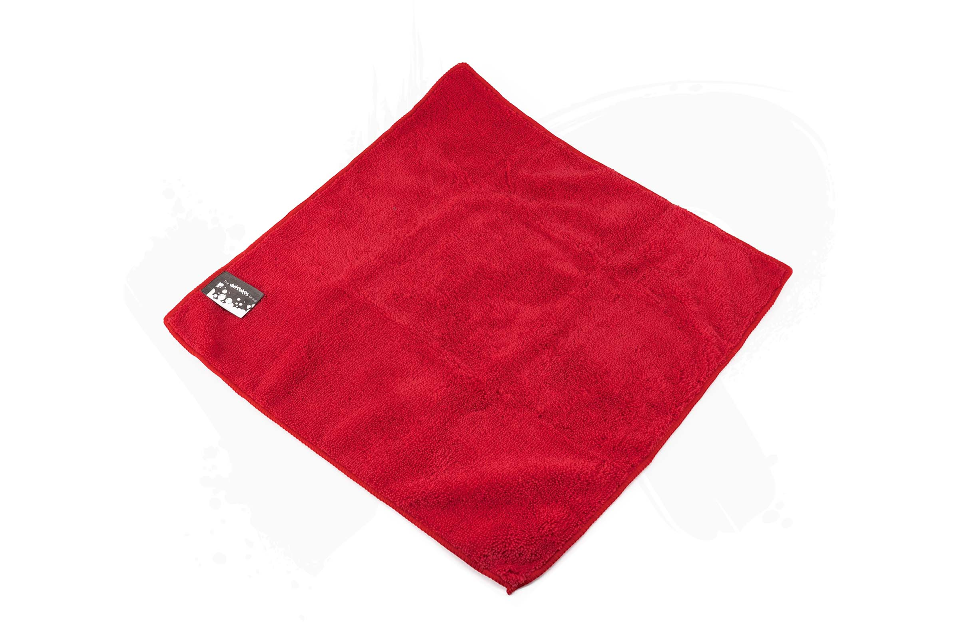 MICROFIBER NAPKIN 80/20 40X40CM 250 GSM RED