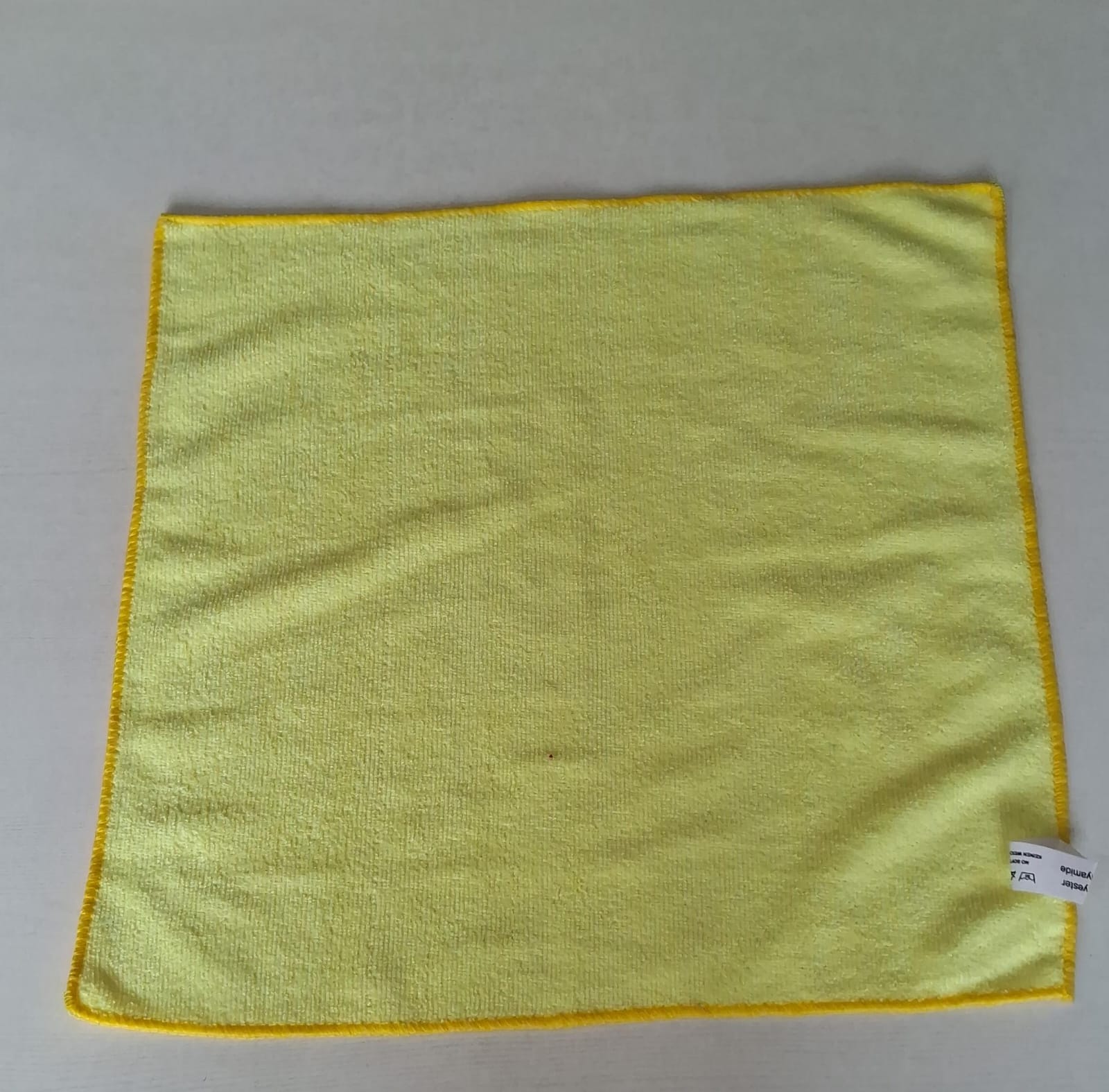 MICROFIBER NAPKIN 80/20 40X40CM 250GSM YELLOW