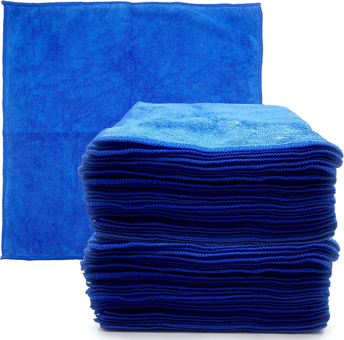 MICROFIBER NAPKIN 80/20 40X40CM 250GSM BLUE